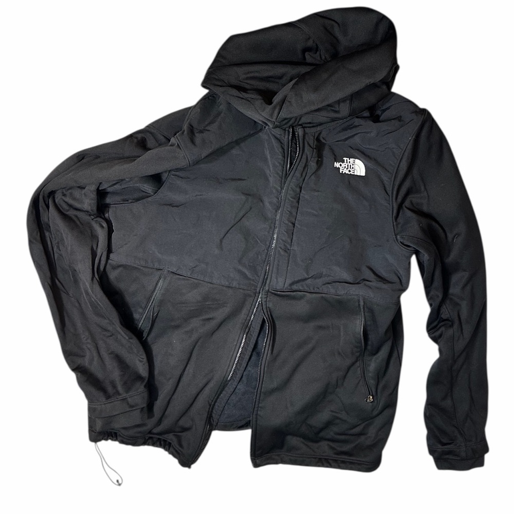 The North Face Men's Antora Rain Hoodie Black Performance Jacket Large